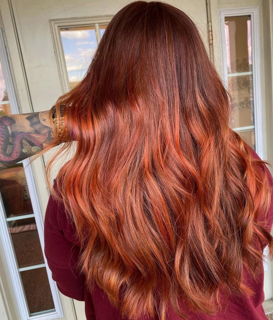 Cowgirl Copper Hair for Fall