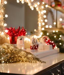 Holiday Salon Decorating