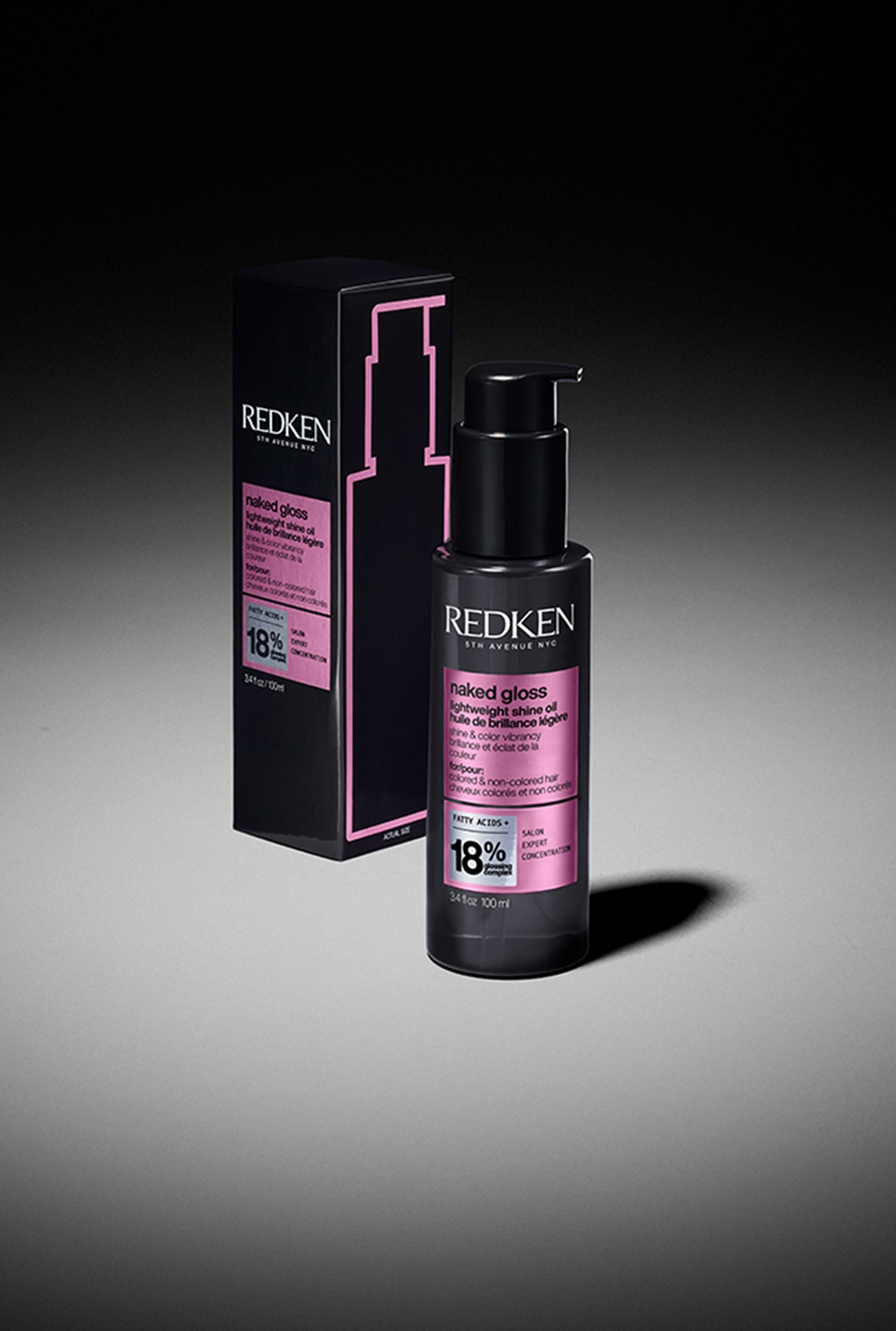 Redken Naked Gloss Lightweight Shine Oil