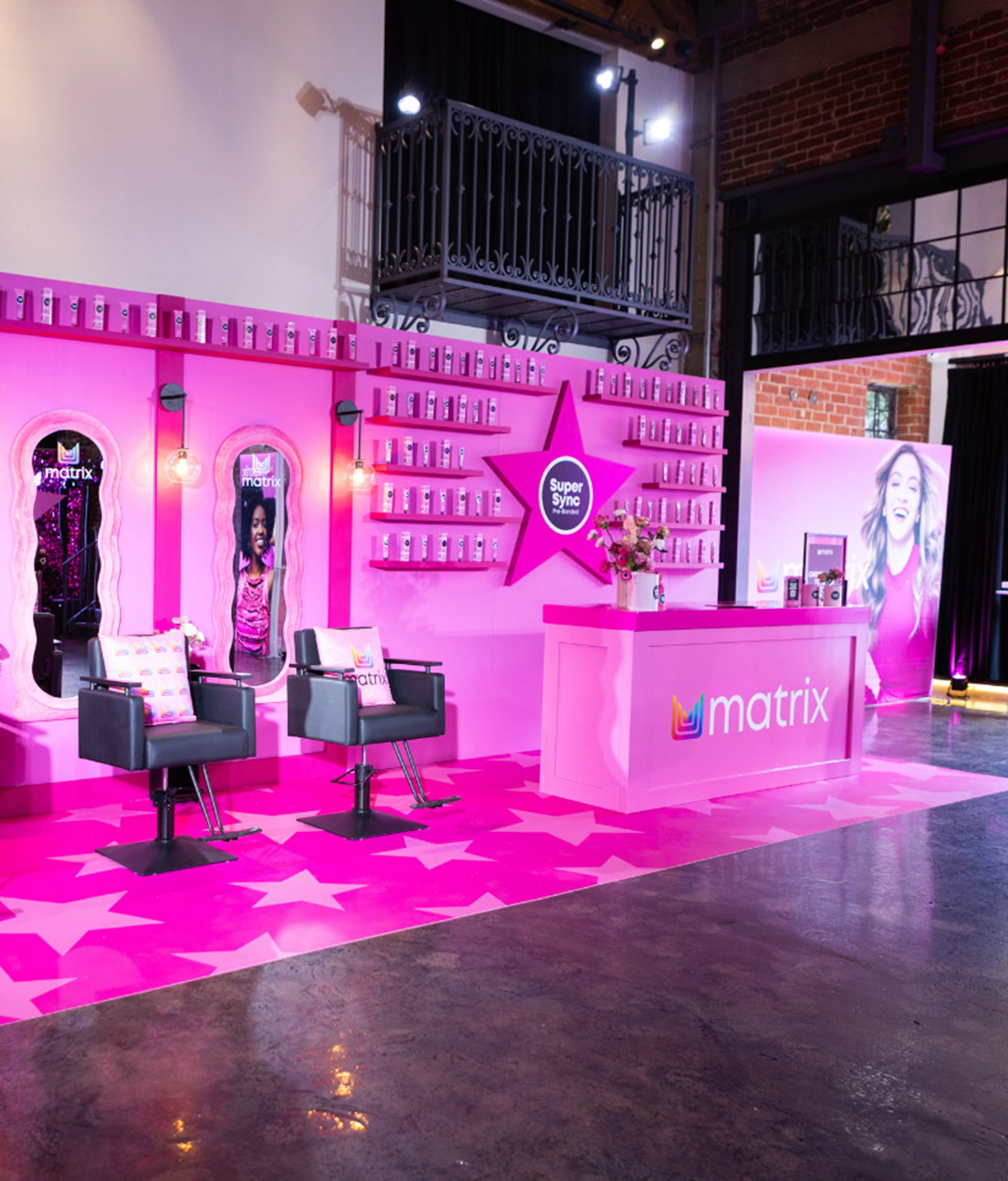 Matrix Super Sync Pink Carpet Event