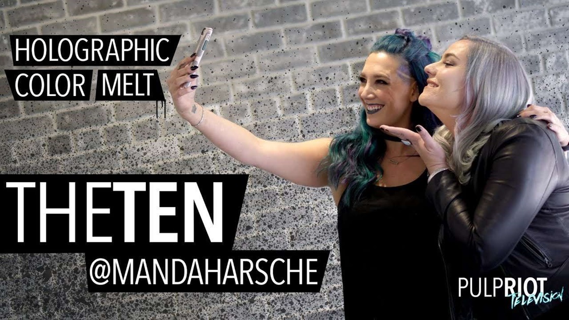 Holographic Color Melt with Pulp Riot